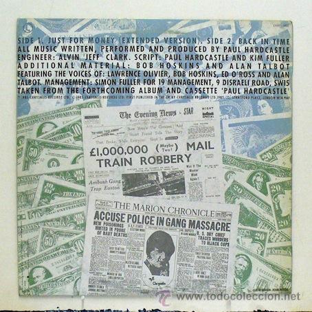 Discos de vinilo: Paul Hardcastle - Just For Money (Maxi Single Vinilo) - Foto 2