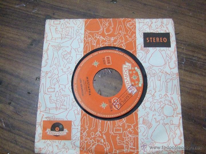 Discos de vinilo: LOS ESPA&Ntilde;OLES Mustapha-Sahara - Foto 1