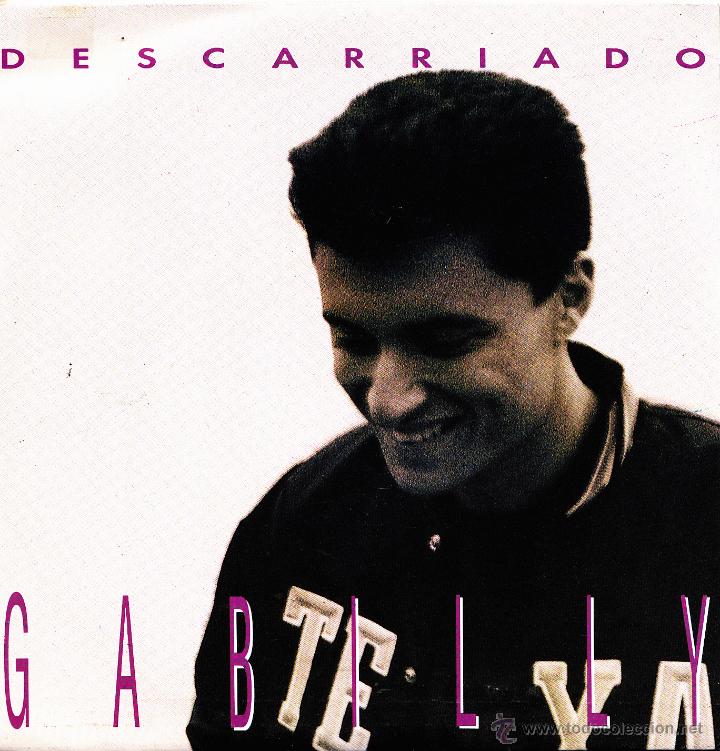 Discos de vinilo: GABILLY - DESCARRIADO SINGLE PROMO SPAIN 1990 - Foto 1