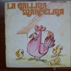 Discos de vinilo: LA GALLINA MARCELINA VINILO ROJO CON LIBRETO AÑO 1972