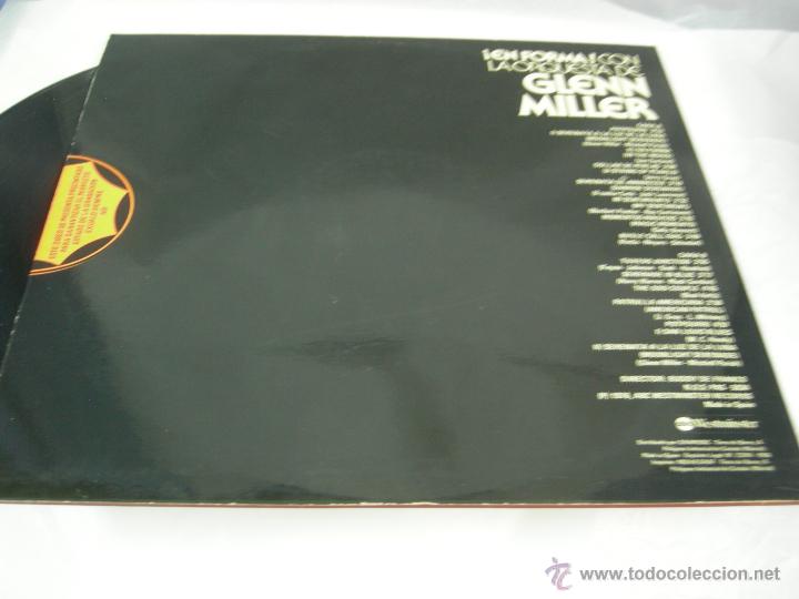 Discos de vinilo: LP GLENN MILLER - EN FORMA CON LA ORQUESTA DE... GRAMUSIC 1976 - Foto 2