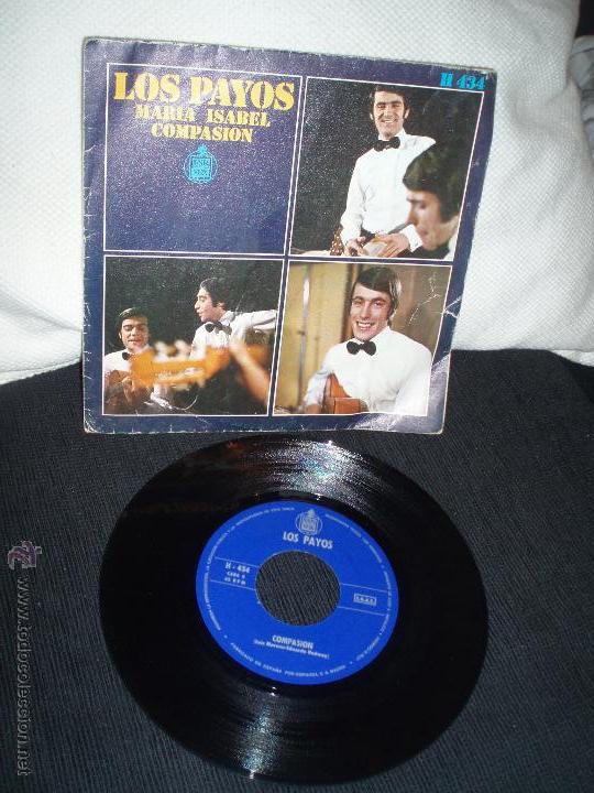 Discos de vinilo: los payos-maria isabel, compasion - Foto 1