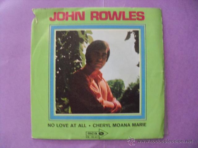 Discos de vinilo: JOHN ROWLES. SINGLE. - Foto 1