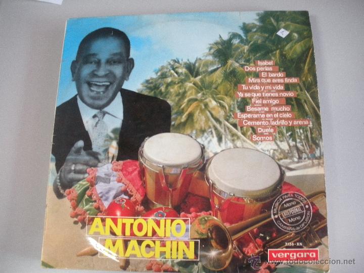 Discos de vinilo: MAGNIFICO LP DE - ANTONIO .- MACHIN -. - Foto 1