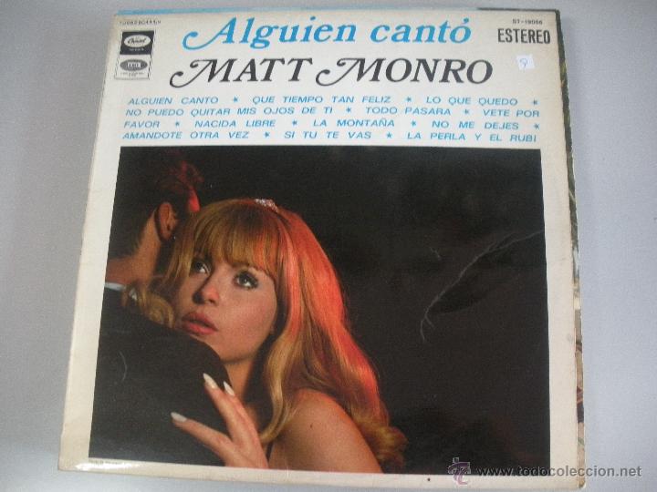 Discos de vinilo: MAGNIFICO LP DE - MATT- MONRO - - Foto 1