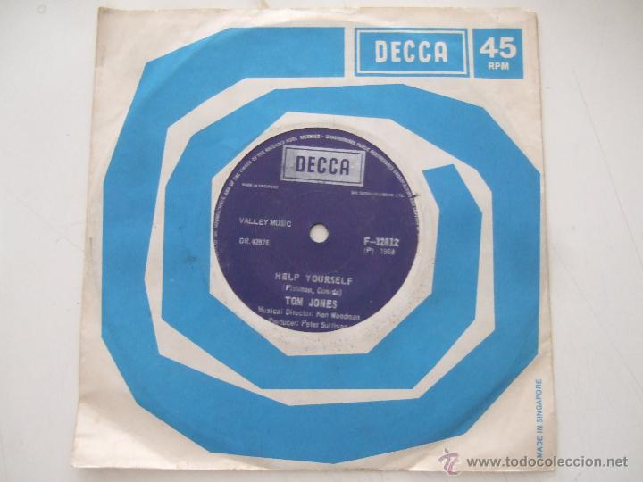 Discos de vinilo: TOM JONES Help yourself-day by day - Foto 1