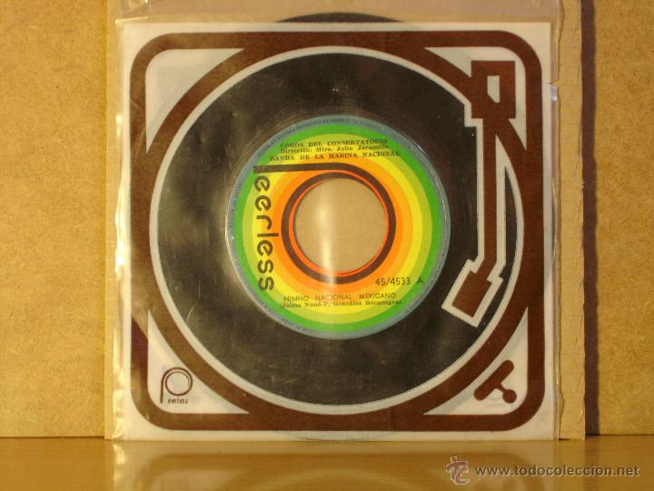 Disques de vinyle: Banda de la Marina Nacional - Himno Nacional Mexicano / Zacatecas - Peerless 45/4533