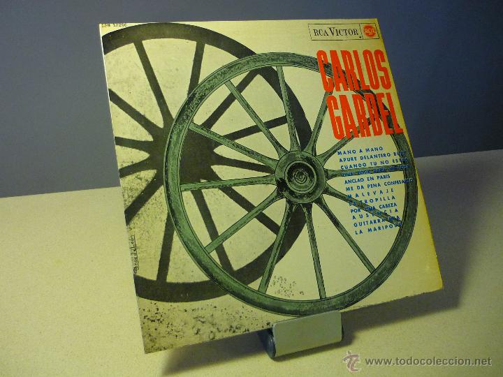 Discos de vinilo: CARLOS GARDEL MANO A MANO LP - Foto 1