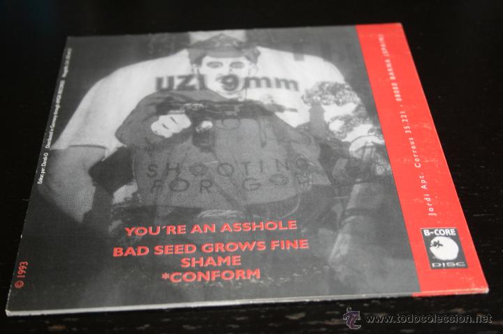 Discos de vinilo: EP COLDWORCD (YOU&acute;RE AN ASSHOLE) 1993 B-CORE - Foto 2