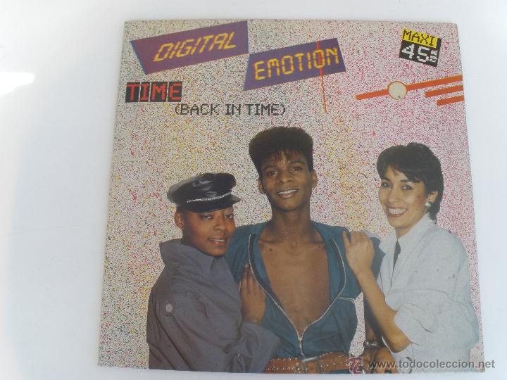 Discos de vinilo: DIGITAL EMOTION TIME BACK IN TIME - Foto 1