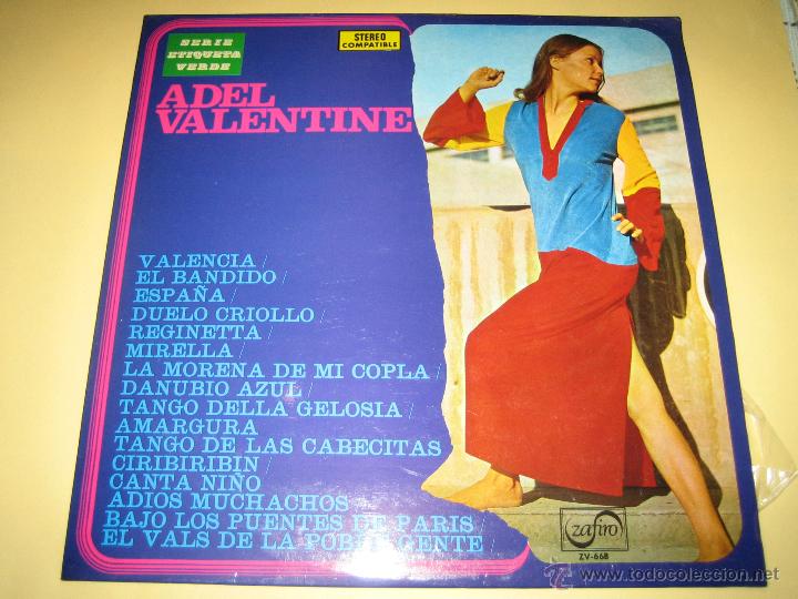 Discos de vinilo: ADELE VALENTINE - 1972 - Foto 1