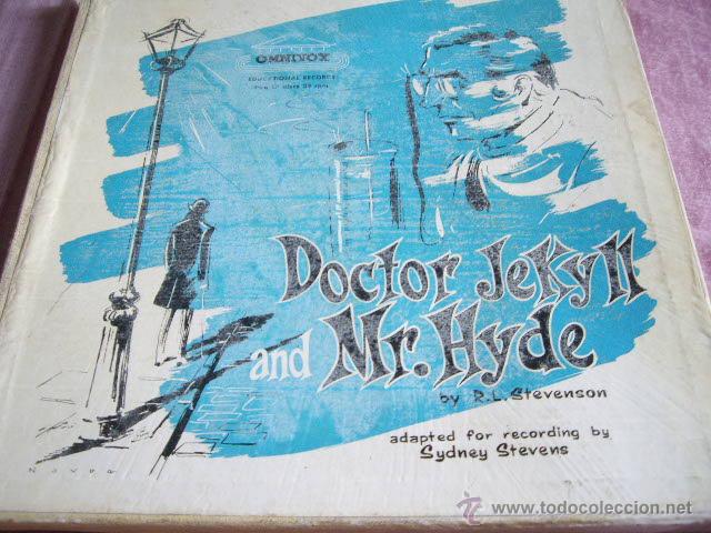 Discos de vinilo: RARISIMA CAJA DOCTOR JEKYLL AND MR. HYDE-2 DISCOS Y AMPLIO LIBRETO-EDICION ORIG ESPA&Ntilde;A 1961