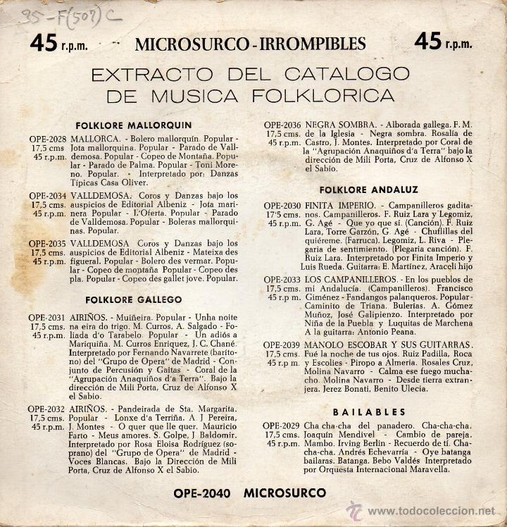 Discos de vinilo: JUAN BARBARÁ - Festival de SAN REMO 1957 -, EP, ONDAMARINA + 1, AÑO 1957 - Foto 2 - 43789176
