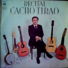 Discos de vinilo: LP ARGENTINO DE CACHO TIRAO AÑO 1976. Lote 27320676