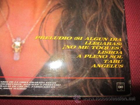 Discos de vinilo: ANGELA MOLINA. CON LAS DEFENSAS ROTAS. - Foto 3