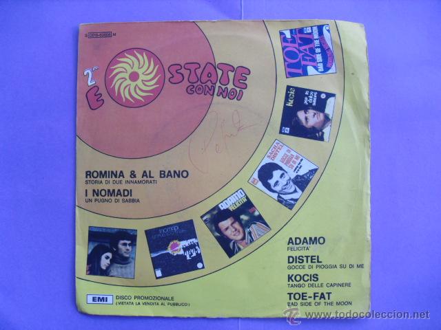 Discos de vinilo: 2&ordf; ESTATE CON NOI. SINGLE. - Foto 1