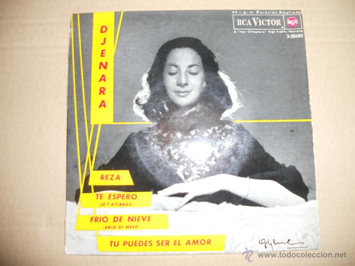 Discos de vinilo: DJENARA (EP) REZA A&Ntilde;O 1963
