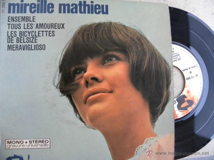 Discos de vinilo: MIREILLE MATHIEU -EP -EDICION FRANCESA - Foto 1
