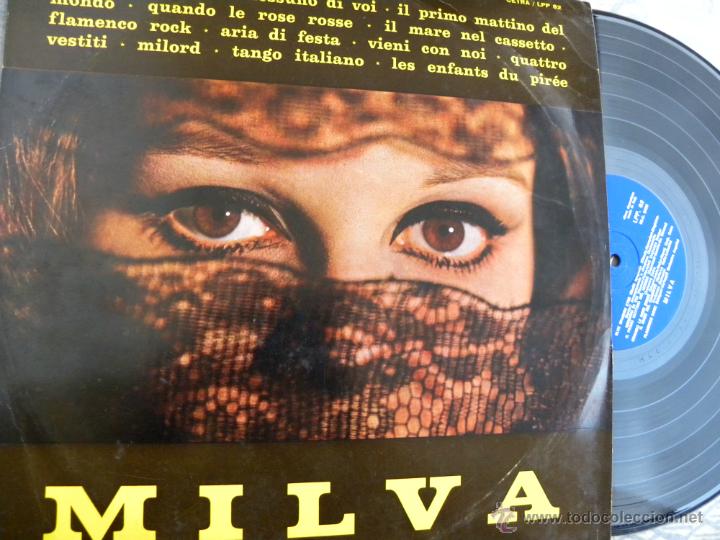 Discos de vinilo: MILVA -LP EDICION ITALIANA - Foto 1