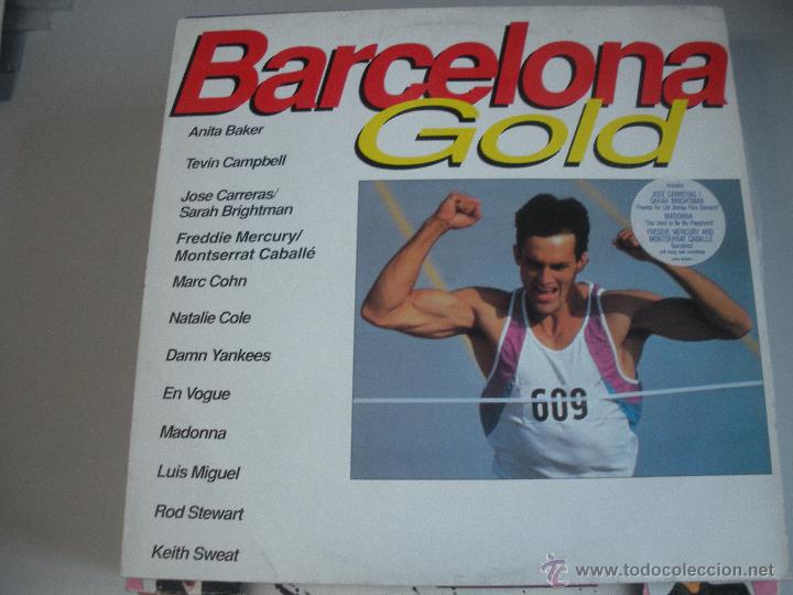 Discos de vinilo: MAGNIFICO LP DE - BARCELONA - GOLD - - Foto 1