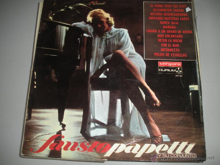 Discos de vinilo: MAGNIFICO LP DE - FAUSTO - PAPETTI - - Foto 1