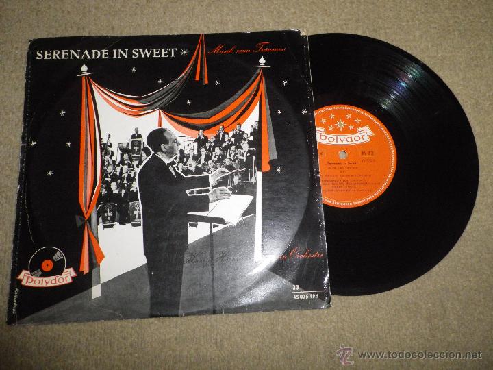 Dischi in vinile: HARRY HERMANN UND SEINEM ORCHESTER SERENADE IN SWEET MUSIK ZUM TR&Auml;UMEN LP VINILO 10 PULGADAS 25 CM