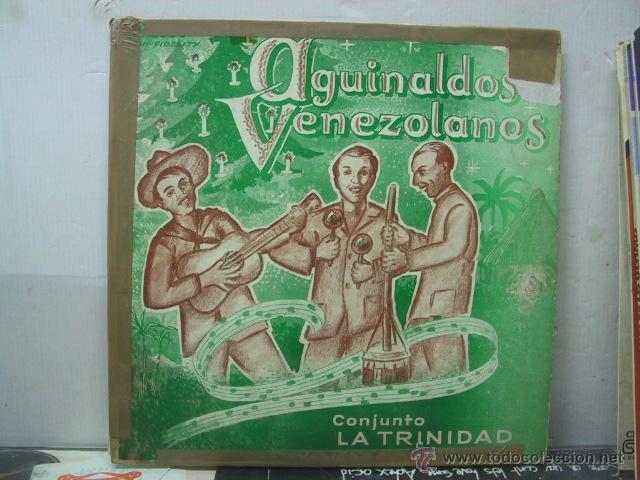 Disques de vinyle: CONJUNTO LA TRINIDAD - AGUINALDOS VENEZOLANOS - ORIGINAL VENEZUELA - PALACIO