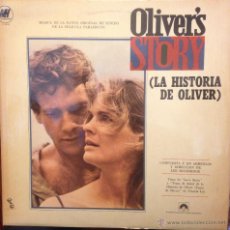 Discos de vinilo: LP ARGENTINO BSO LA HISTORIA DE OLIVER AÑO 1978. Lote 43872820