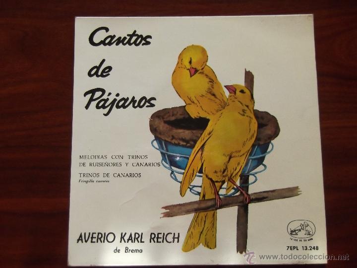 Discos de vinilo: DISCO DE VINILO: CANTOS DE PAJAROS - Foto 1