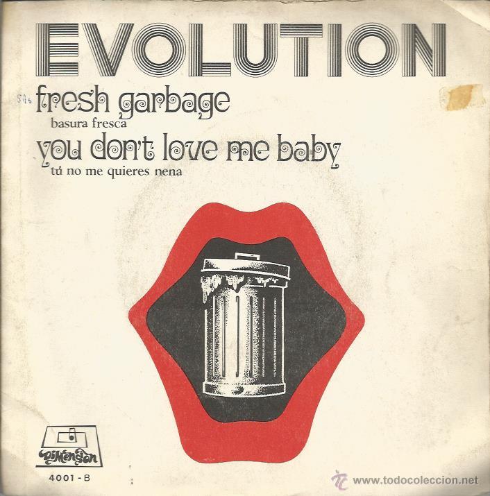 Discos de vinilo: SG EVOLUTION : FRESH GARBAGE ( CUBIERTA DESPLEGABLE EN TRES PARTES ) - Foto 1