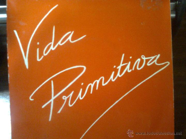 Disques de vinyle: Vida Primitiva - El suicida + Palacio de invierno (Record 83, 1985) Movida synth pop Guadalajara