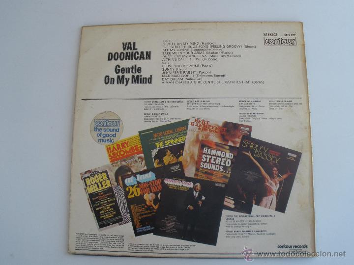 Discos de vinilo: VAL DOONICAN GENTLE ON MY MIND - Foto 2