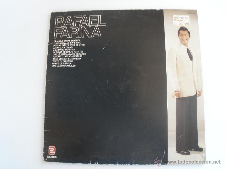Discos de vinilo: rafael farina,deja que yo me divierta - Foto 1