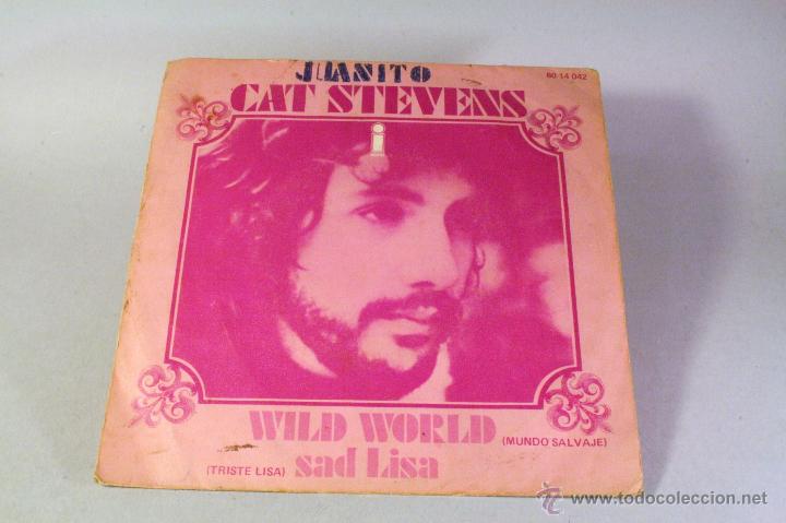 Discos de vinilo: CAT STEVENS. Wild World / Sad Lisa. FONOGRAM - Foto 1