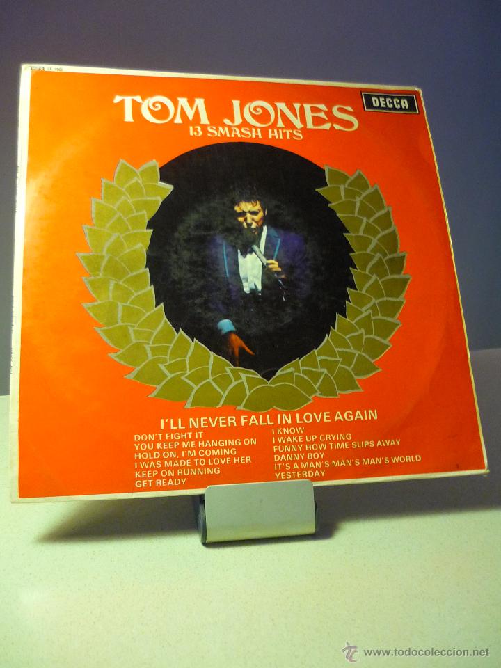 Discos de vinilo: TOM JONES 13 SMASH HITS LP - Foto 1