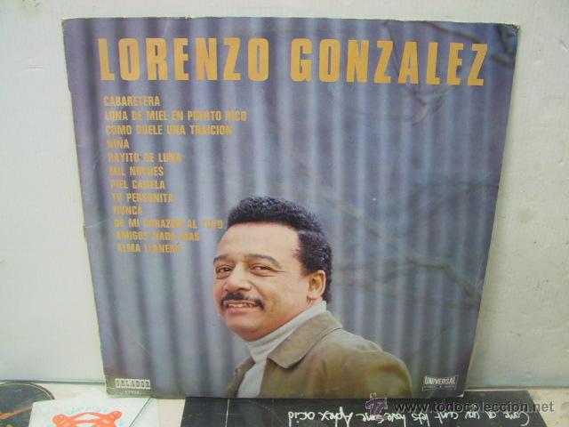 Discos de vinilo: LORENZO GONZALEZ - CABARETERA + 11 - EDICION ESPA&Ntilde;OLA - UNIVERSAL 1971 - Foto 1