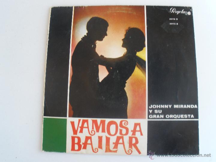 Discos de vinilo: JOHNNY MIRANDA Y SU ORQUESTA VAMOS A BAILAR - Foto 1