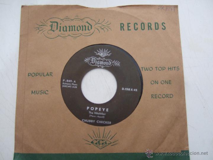 Discos de vinilo: CHUBBY CHECKER Popeye-limbo Rock - Foto 1
