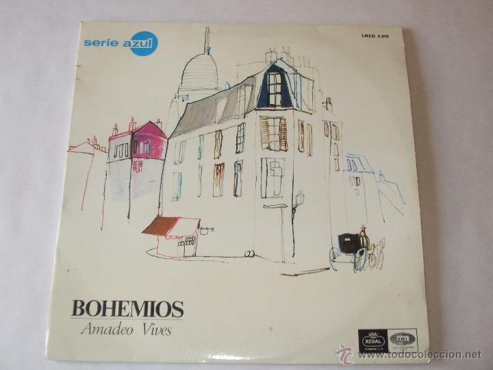 Discos de vinilo: Bohemios Amadeu Vives - Foto 1