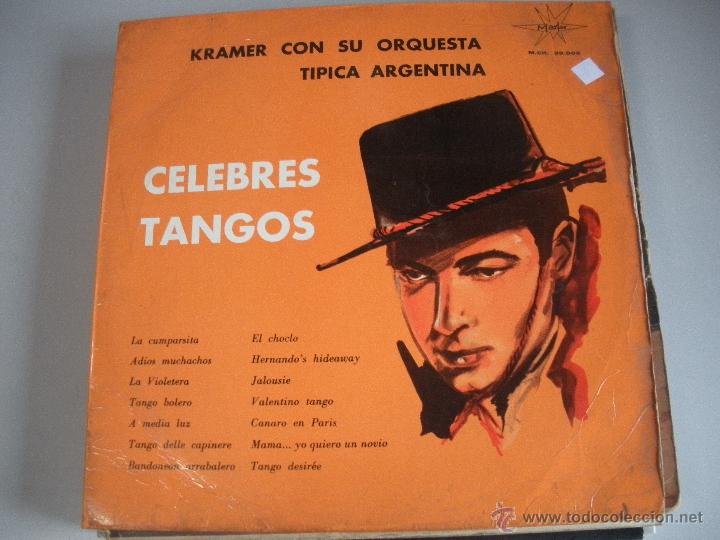 Discos de vinilo: MAGNIFICO LP DE - CELEBRES DEL TANGO - - Foto 1