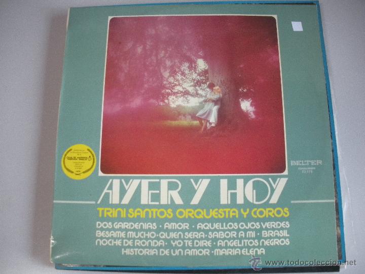 Discos de vinilo: MAGNIFICO LP DE - AYER Y HOY - - Foto 1