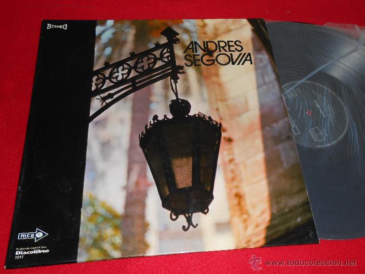 Discos de vinilo: ANDRES SEGOVIA LP 1972 Mca Discolibro GUITARRA CLASICA GUITAR