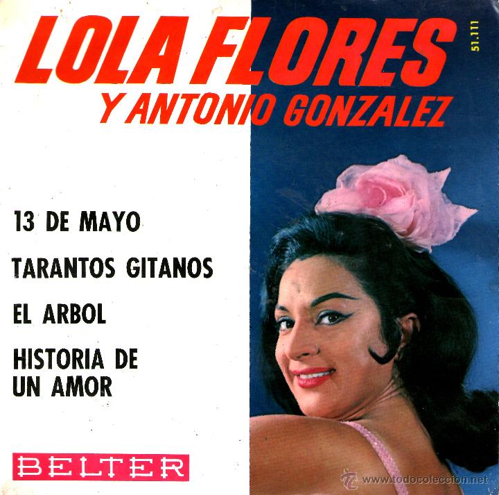 Discos de vinilo: LOLA FLORES 13 DE MAYO - Foto 1