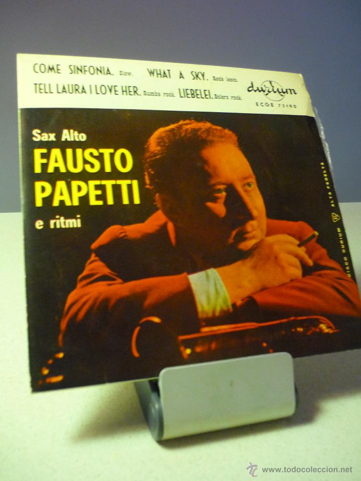 Discos de vinilo: FAUSTO PAPETTI COME SINFONIA +3 - Foto 1