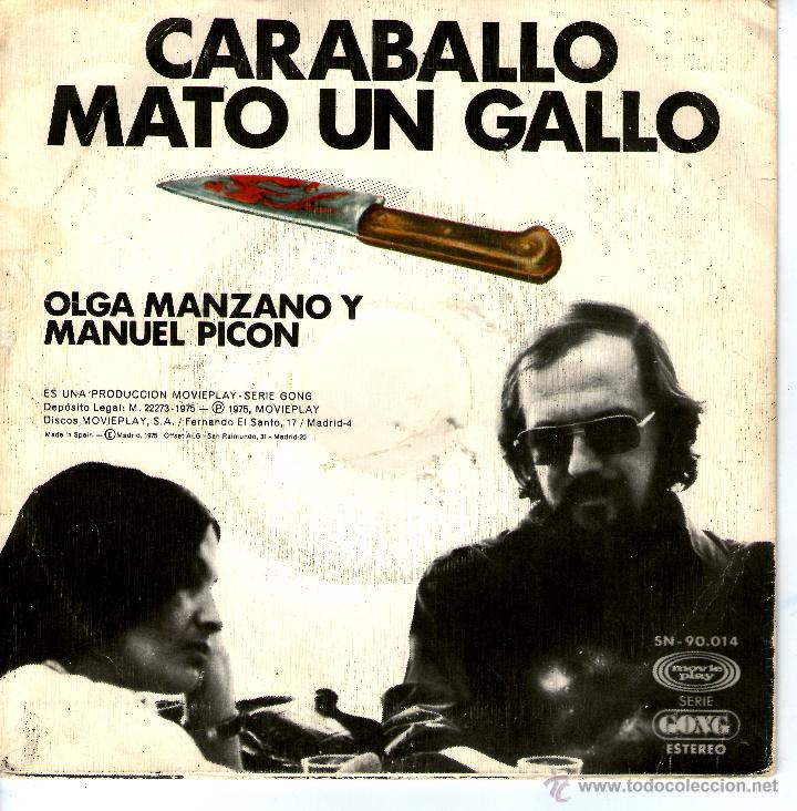 Discos de vinilo: CARABALLO MATO A UN GALLO - Foto 2