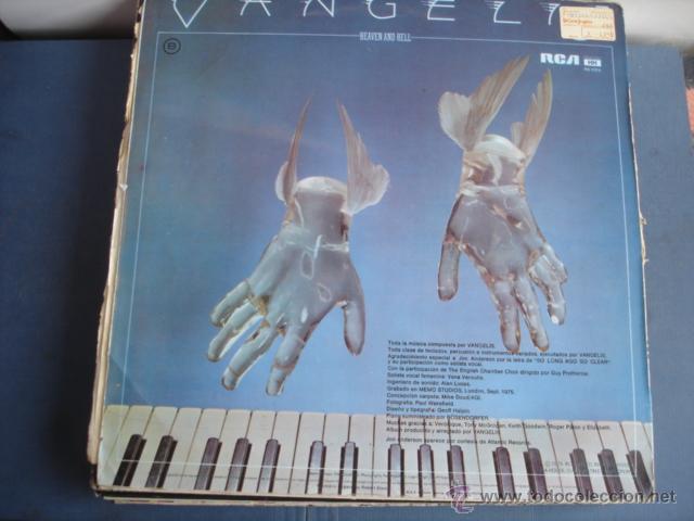 Discos de vinilo: VANGELIS HEAVEN AND HELL - Foto 2