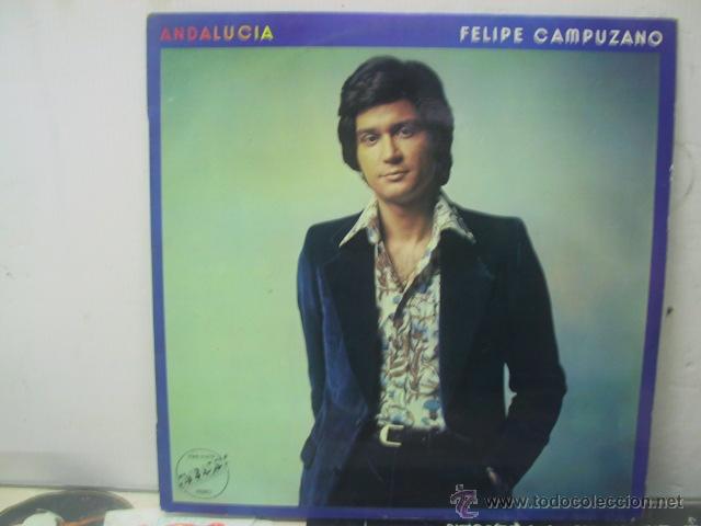 Discos de vinilo: FELIPE CAMPUZANO - ANDALUCIA - EMBASSY 1978 - Foto 1