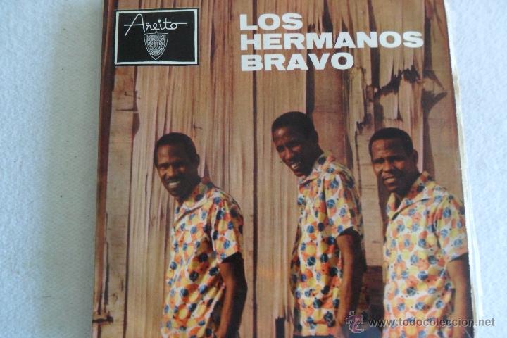 Disques de vinyle: LOS HERMANOS BRAVO - LA NEGRA SANDA + 3 EP  AREITO CUBA