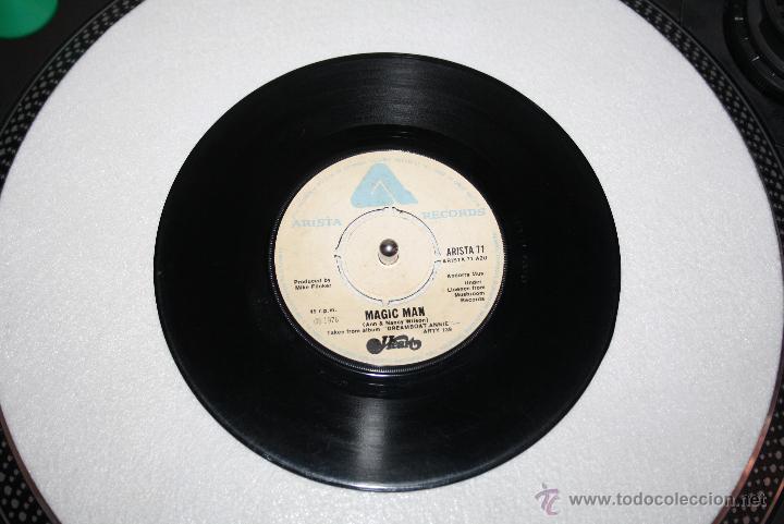 Discos de vinilo: HEART - How deep it goes / Magic man ARISTA 71, 1976 - Foto 1