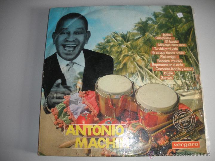 Discos de vinilo: MAGNIFICO LP DE - ANTONIO .- MACHIN -. - Foto 1